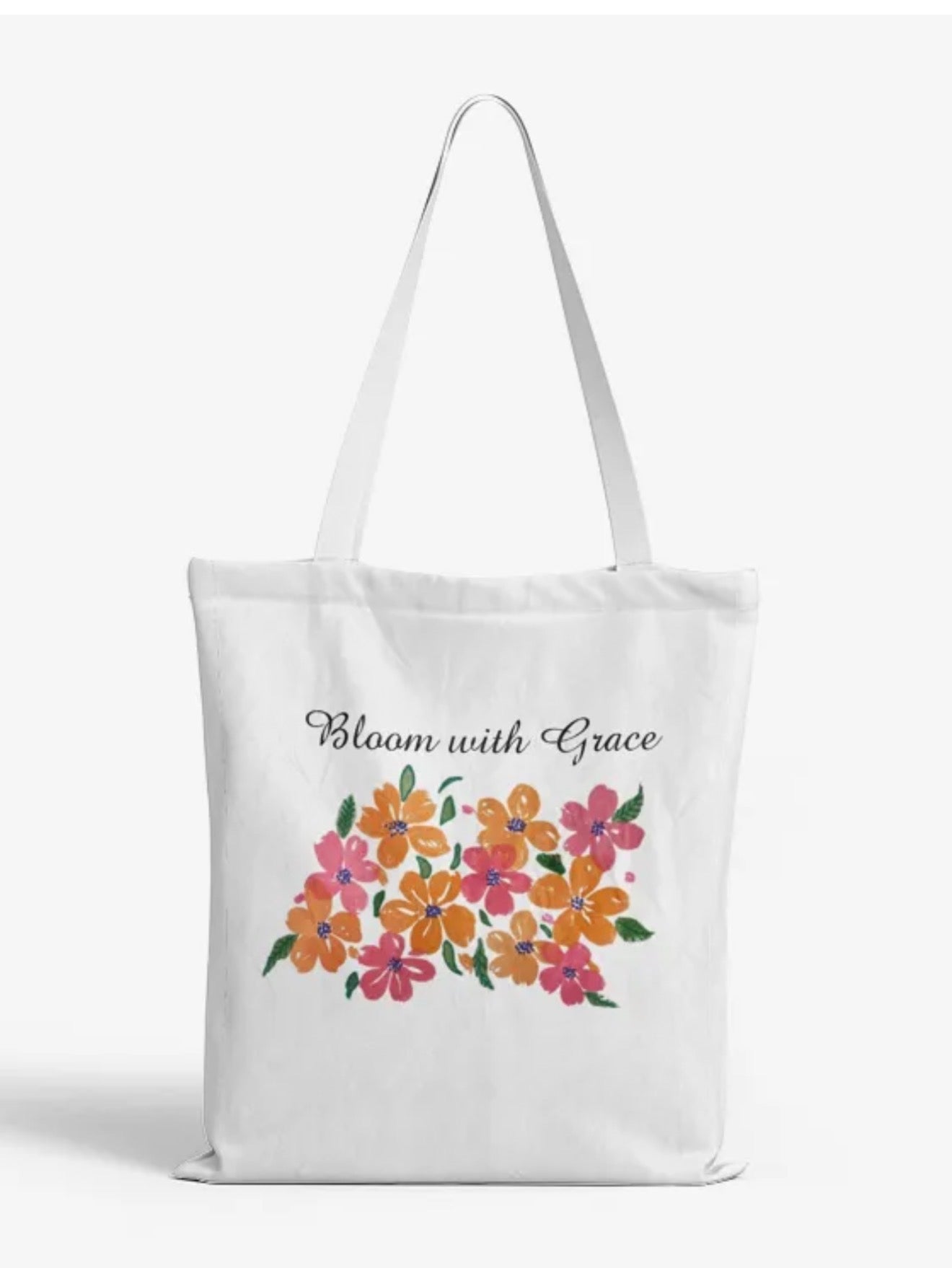 Floral Tote Bag