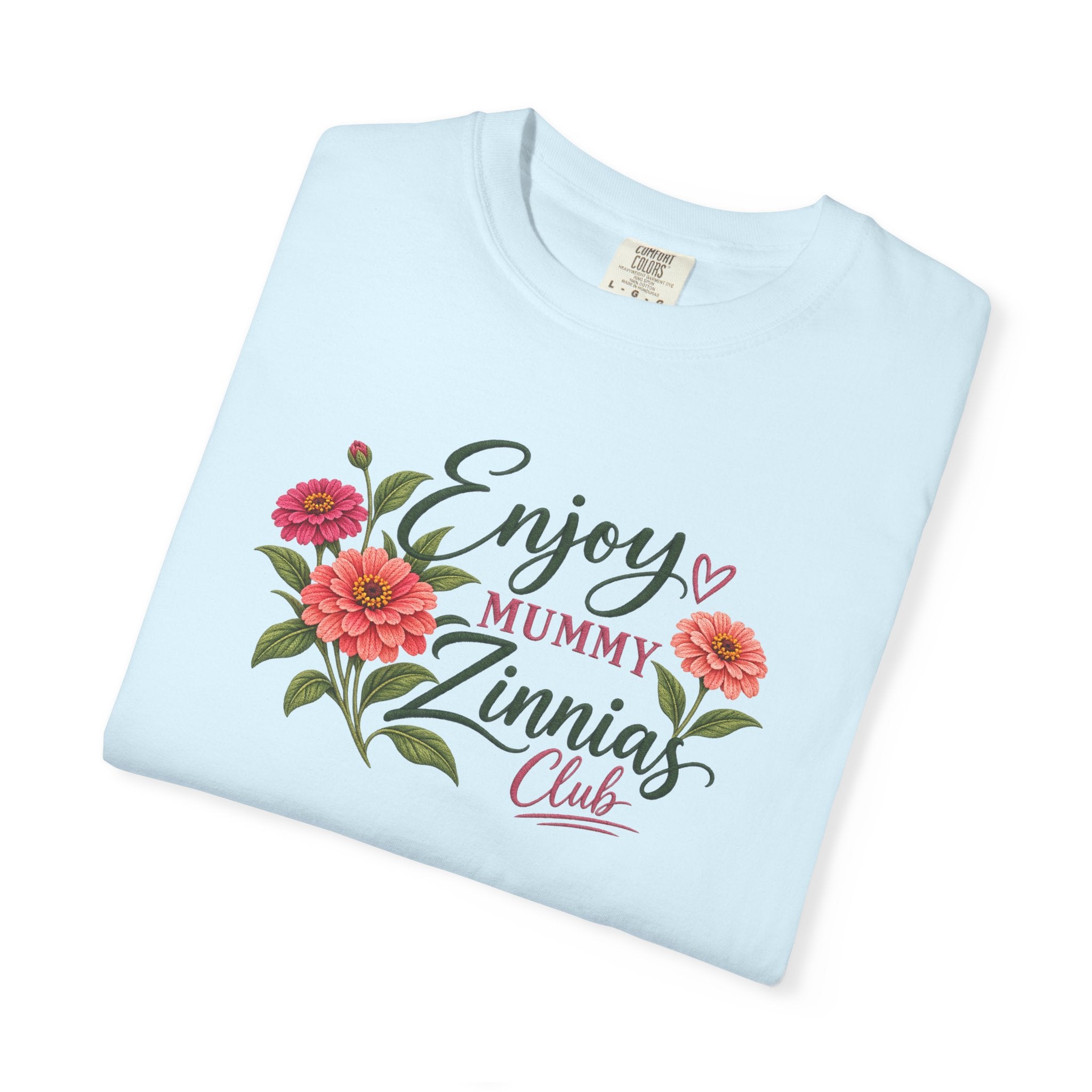 Zinnia Lover T-Shirt Cute Gardening Shirt for Women